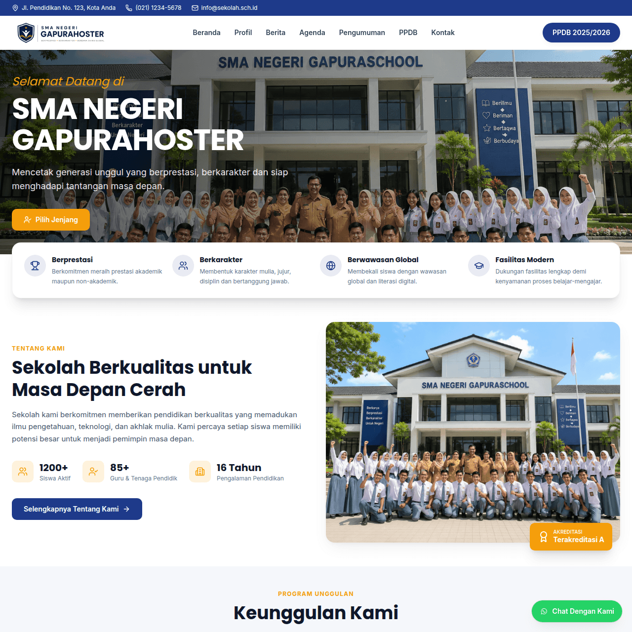Screenshot Elegant Academy